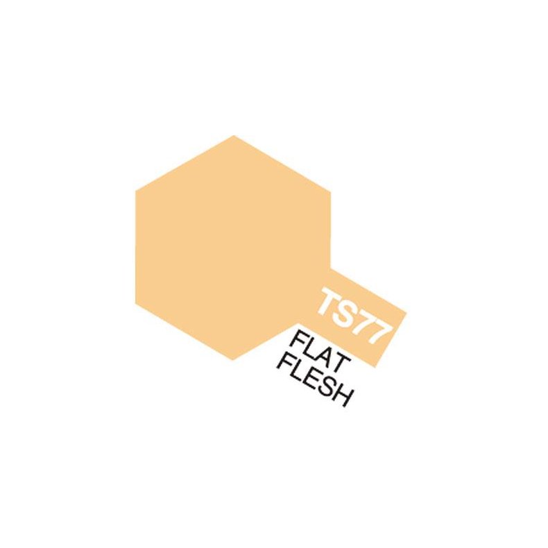 TS-77 Flat Flesh, spray 100 ml - Tamiya